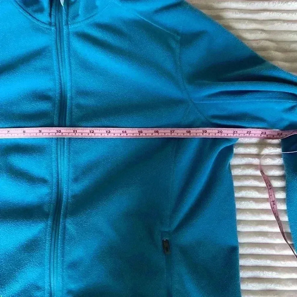 L.L. Bean Women’s Large Hooded Fleece Jacket Blue Casual Comfortable Cozy Winte - Picture 6 of 7
